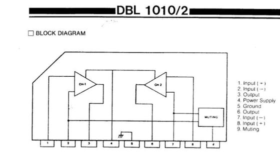DBL1010HB-100 M-R Integrated Circuit Chip 7-18V 1KHZ de poco ruido
