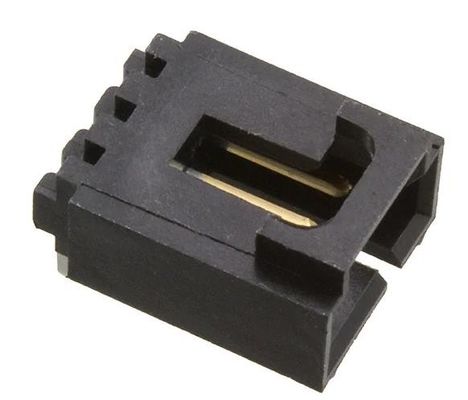70553-0002 Cabeza del conector a través del agujero Ángulo derecho 3 Posición 0,100 &quot;2,54 mm