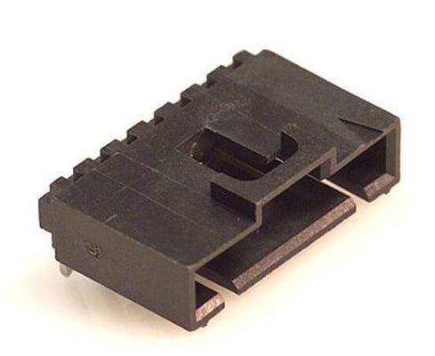 70553-0006 Cabeza del conector a través del agujero Ángulo derecho 7 posición 0,100&quot;