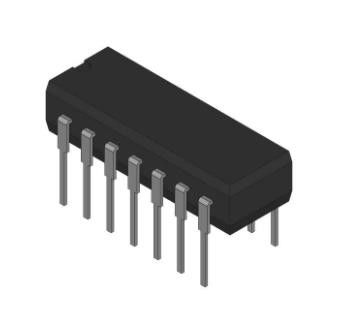 CD54HCT08F3A Canal de IC HCT Tipos de 2V a 6V Operación del conductor del autobús Salidas 15 LSTTL