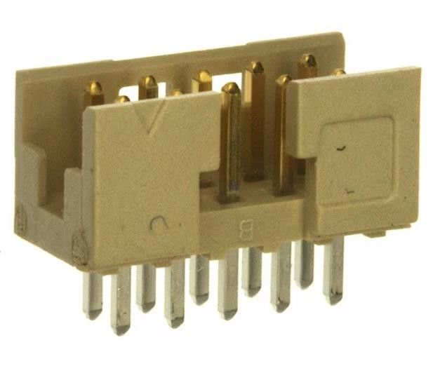 98414-G06-10ULF Cabeza del conector a través del agujero 10 Posición 0.079&quot; (2.00mm)