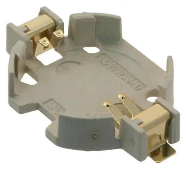 Bu2032SM-HD-G Portador de batería Portador de celdas de monedas abiertas 20.0mm SMD/SMT de 1 célula