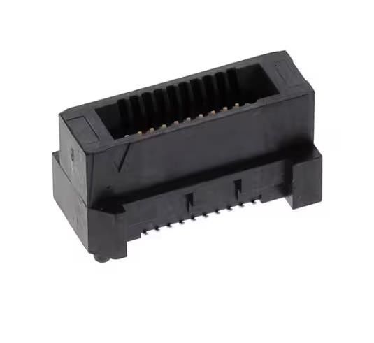 HSEC8-110-01-S-DV-A-PE-K-TR 20 Posición Conector femenino de doble borde de oro