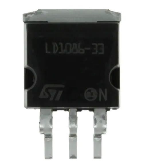LD1086D2M33TR Regulador de tensión lineal IC positivo fijo 1 salida 1.5A D2PAK-3